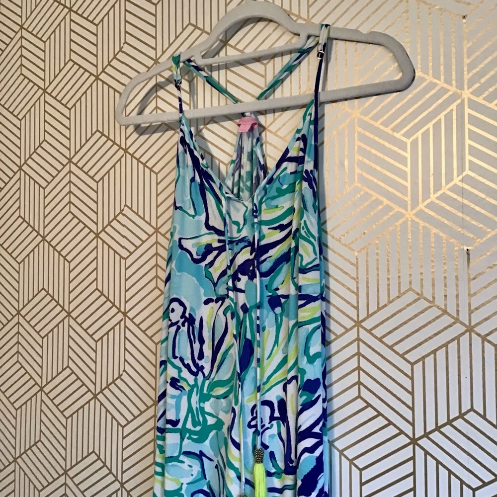 Lilly Pulitzer Multicolored Spring Maxi Dress - Picture 7 of 12